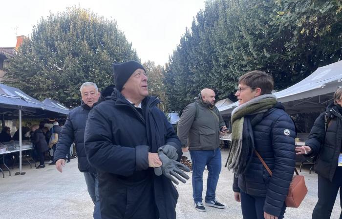 le chef Thierry Marx défend le marché de la ville