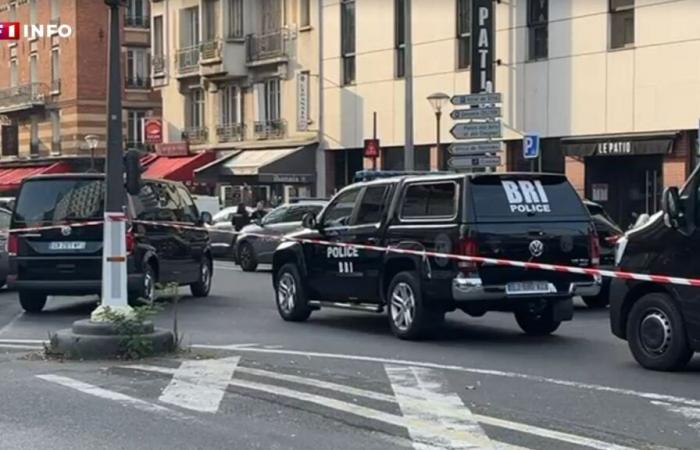 un homme enfermé dans une pizzeria avec des otages, la BRI sur place