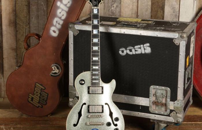 Une guitare Noel Gallagher vendue plus de 250’000 francs