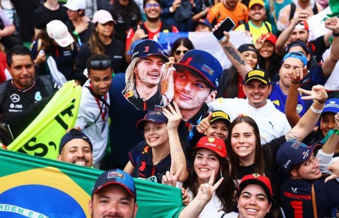 Formule 1 | Verstappen voit sa popularité augmenter au Brésil