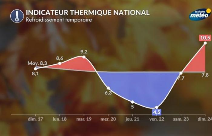 petite vague de froid, oui, vague de froid, non