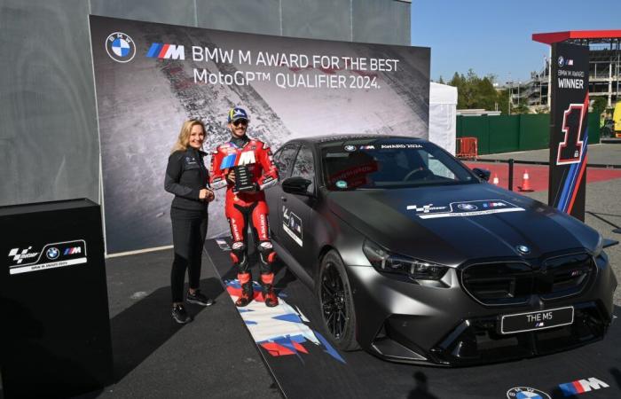 Francesco Bagnaia rapporte les BMW M Awards 2024