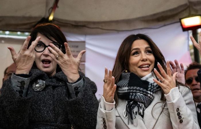 3 questions à Eva Longoria et Zabou Breitman avant le début des enchères