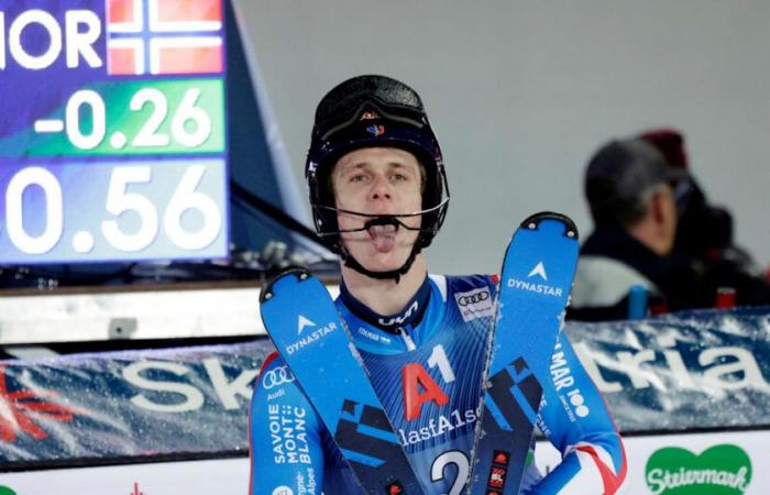 Clément Noël remporte la victoire en slalom de Levi