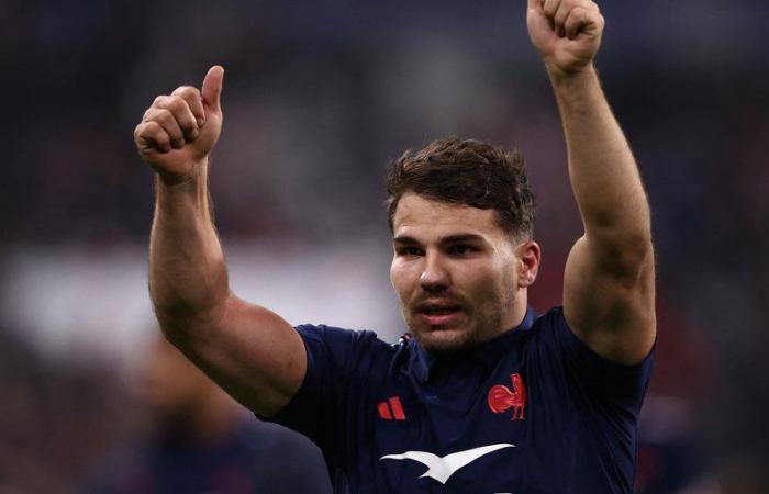 «Super exaltant!» Le bonheur d’Antoine Dupont après le succès du XV de France face aux All Blacks