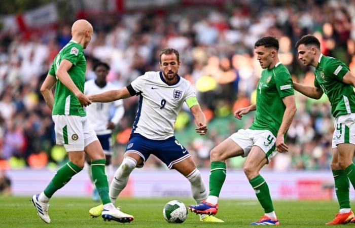 Regardez le match Angleterre contre Irlande dans la Ligue européenne des nations