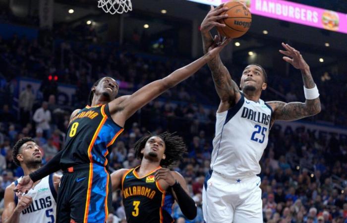 Shai Gilgeous-Alexander et OKC Thunder se rassemblent tard mais échouent face aux Dallas Mavericks