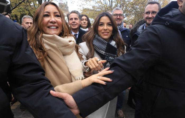 Eva Longoria, Jean Reno, Dominic West, Zabou Breitman, Constance Labbé, Patrick Paroux… rain of stars at the Hospices de Beaune