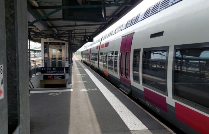 un homme s’est enregistré à Caen en sortant du train