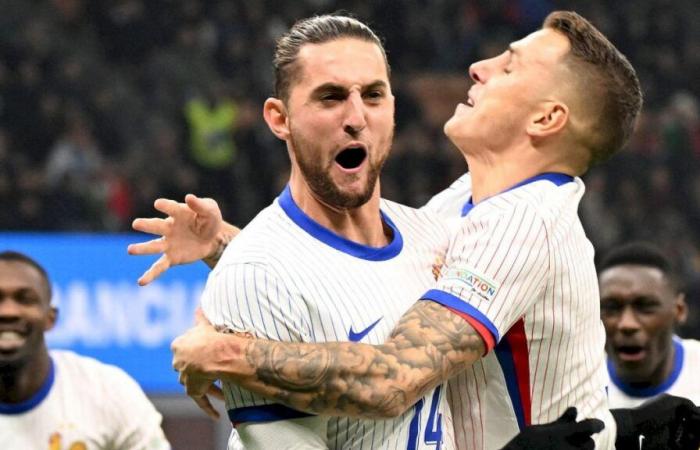 La France gagne et vole la première place à l’Italie grâce au duo Digne-Rabiot