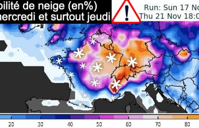 nouveau point sur les intempéries des prochains jours 17/11/2024