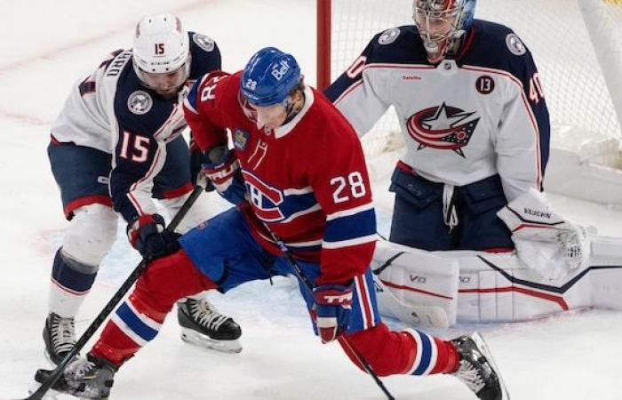 Le Canadien gagne contre les Blue Jackets