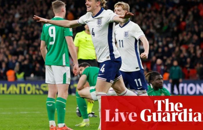 Angleterre 5-0 République d’Irlande : Ligue des Nations – comme c’est arrivé