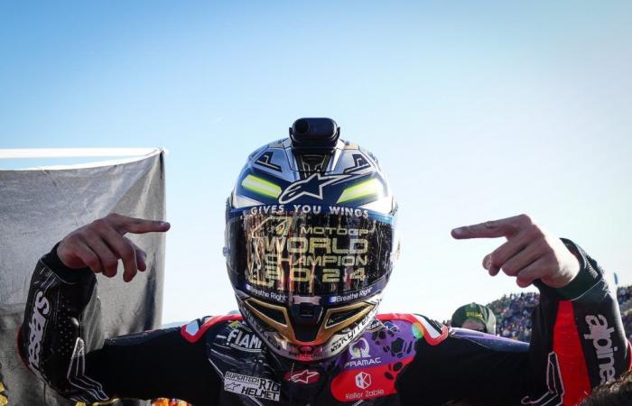 Les statistiques du Champion du Monde MotoGP 2024