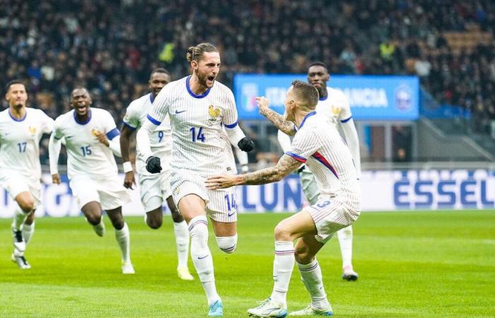 Digne à San Siro, la France ravit la première place à l’Italie