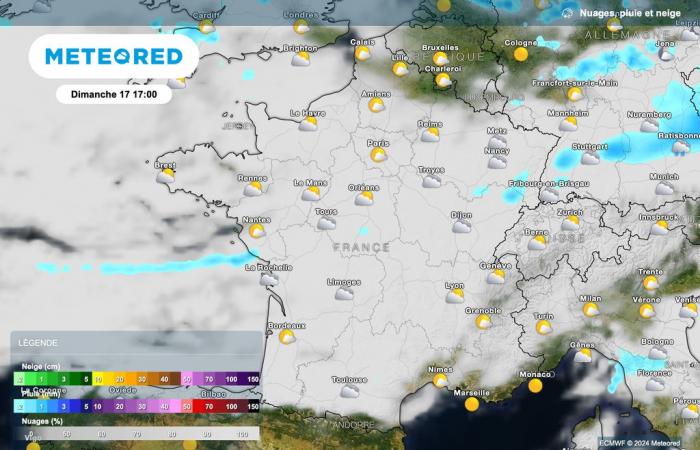 nos cartes confirment un brusque changement de météo dans les jours à venir ! Froid et neige au programme ?