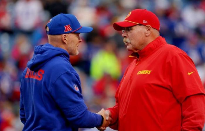 Buffalo Bills contre Kansas City Chiefs : discussion ouverte en première mi-temps