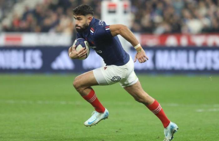 “J’attendais ce premier match mais ça valait le coup”, confie Romain Buros après ses débuts face aux All Blacks.