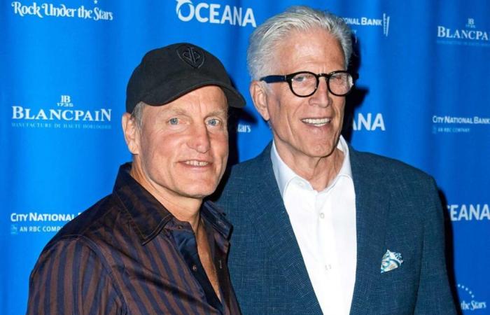 L’une des « histoires » préférées de Ted Danson implique que Woody Harrelson est en retard à la répétition – et a ensuite la meilleure excuse de tous les temps