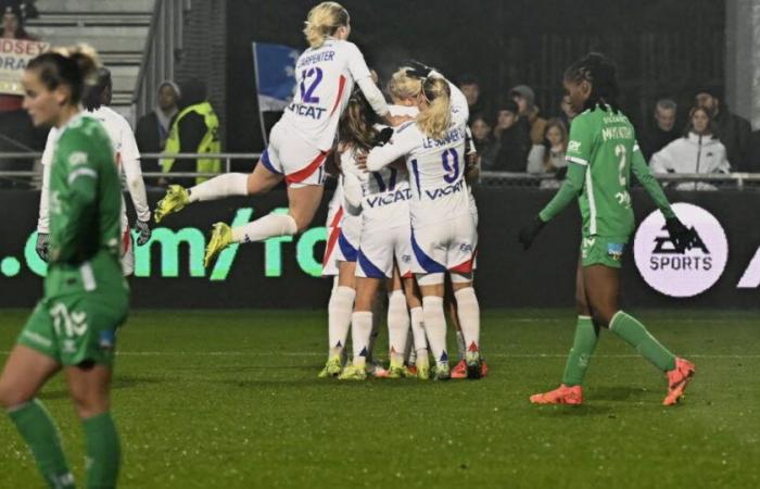 Le succès historique de l’OL face à l’ASSE