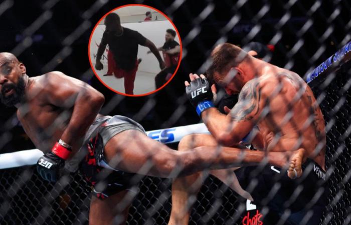 Jon Jones a testé la technique de finition de l’UFC 309 sur un influenceur populaire quelques heures seulement avant d’éliminer Stipe Miocic.