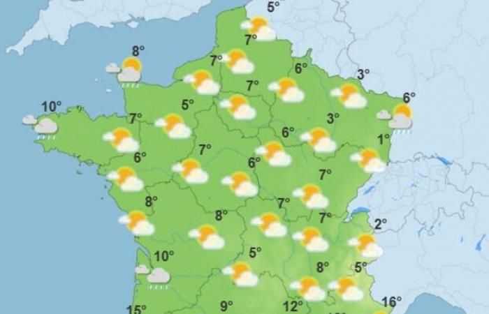 les prévisions de la semaine en France