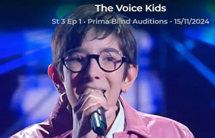 Emma, ​​13 ans, protagoniste de “The Voice”