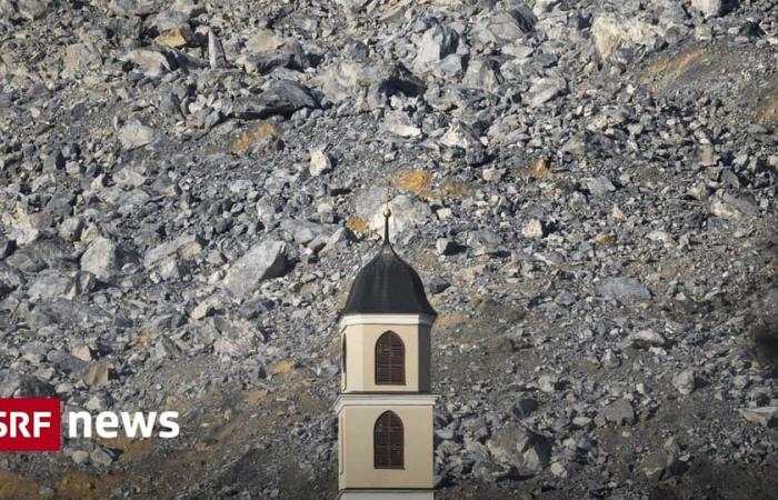 Le village de montagne des Grisons, Brienz, a été évacué pour la deuxième fois – Actualités