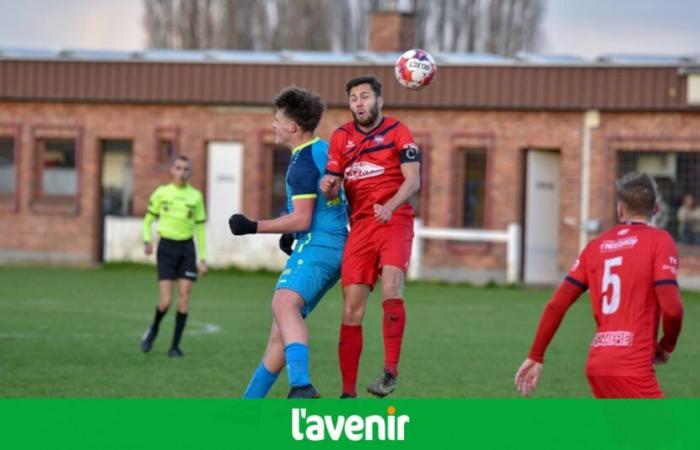 Dans une finale folle, Dottignies remporte un point inattendu face à Comines-Houthem