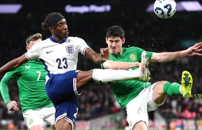 Angleterre 5 – 0 Rep Ire