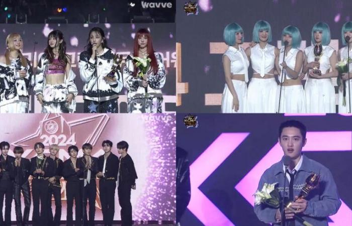 Les gagnants du premier jour des Korea Grand Music Awards 2024 – K-GEN