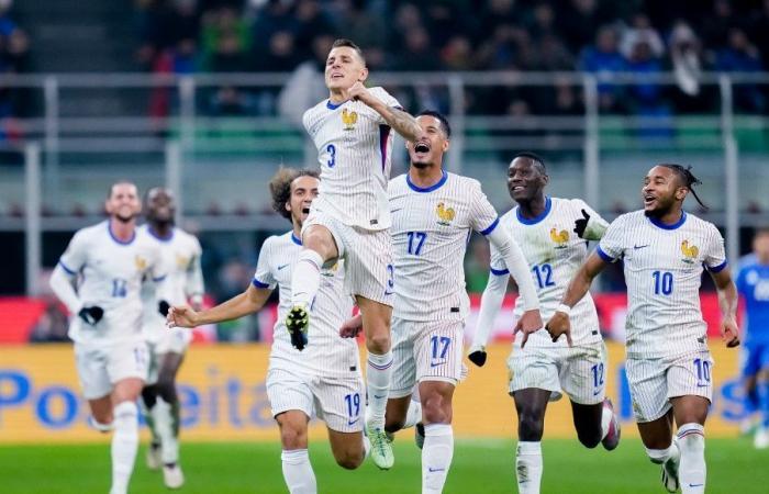 les Azzurri battent l’Italie (3-1) et terminent premiers de leur groupe