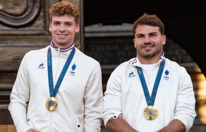 la photo inattendue des deux champions dans le vestiaire du Stade de France