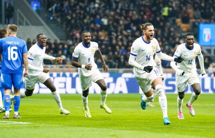 Les Bleus goûtent à l’Italie – Ligue des Nations – J6 – Italie-France (1-3)