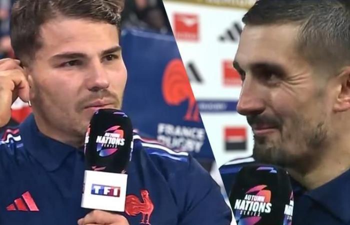 VIDÉO. Les amis d’abord, Dupont et Ramos se disputent en direct après la France – All Blacks