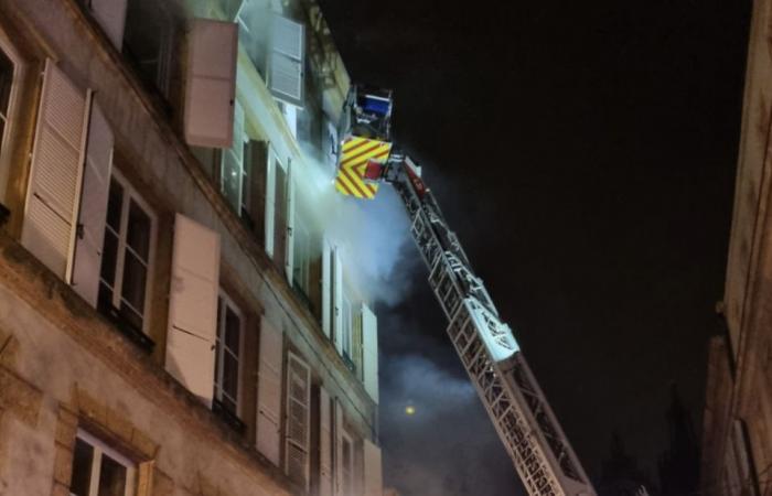 Un incendie s’est déclaré dans le centre-ville de Metz