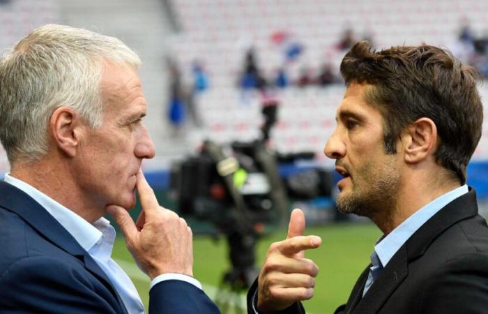 Deschamps-Lizarazu, bickering on “Téléfoot”