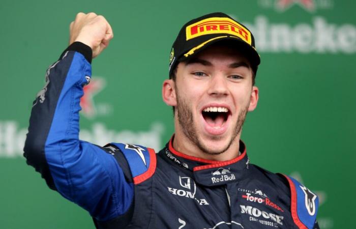 Il y a cinq ans, Pierre Gasly montait sur son premier podium en F1