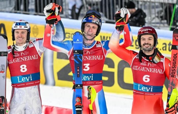 Noel est dans une classe à part en Laponie – ski alpin