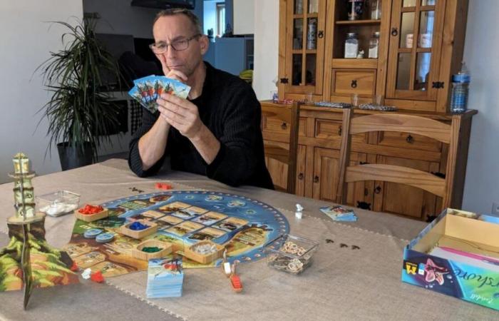 Passionné de jeux de société, Patrick en possède plus de 150