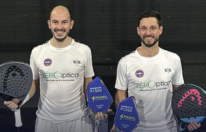 P1500 4PADEL Strasbourg – Deux balles de match sauvées et le titre pour Benoît Theard et Thibaud Pech