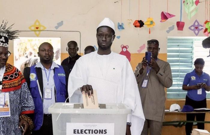 Elections législatives au Sénégal : le président Faye appelle à la sérénité