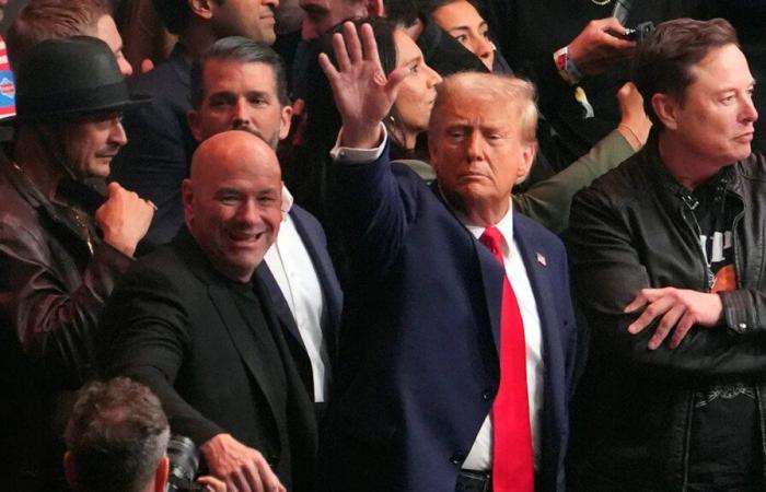 La présidence de Trump est “positive pour le monde”, déclare le président de l’UFC, Dana White