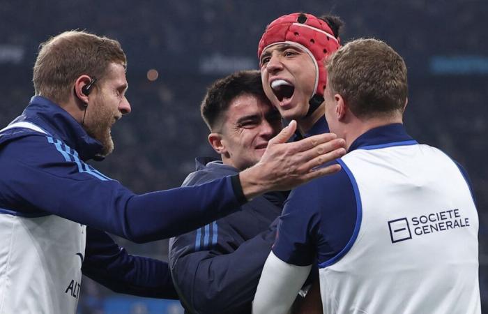 L’essai de Louis Bielle-Biarrey qui met les Bleus devant raconté de l’intérieur