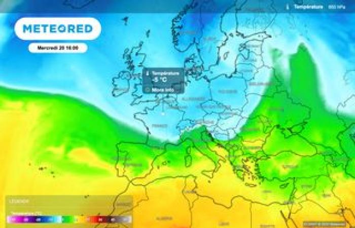 avant l’arrivée du froid et de la neige, de fortes pluies sont prévues dans les prochaines heures en France