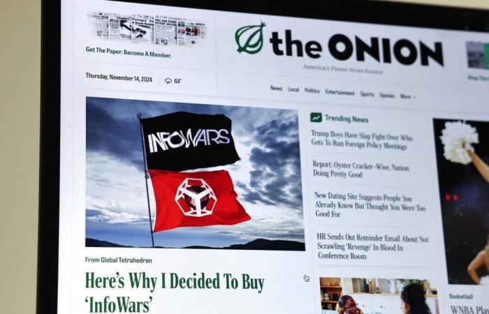 « The Onion » rachète « Infowars » et remporte la bataille contre la désinformation