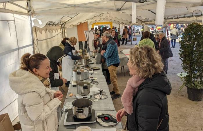 Beau succès pour le Potage des chefs du Puy-en-Velay avec mille litres vendus