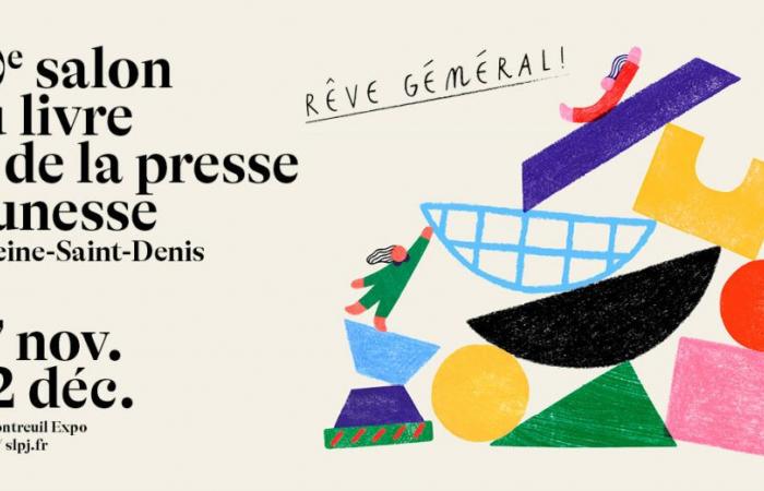 40 ans du Salon du livre et de la presse jeunesse de Montreuil du 27 novembre au 2 décembre 2024