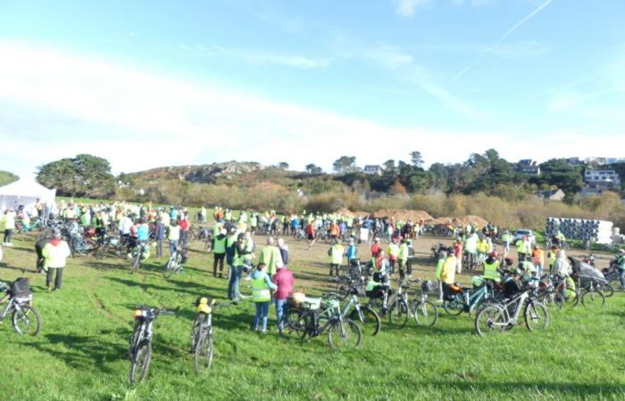 dans les Côtes-d’Armor, 280 cyclistes mobilisés contre le Département