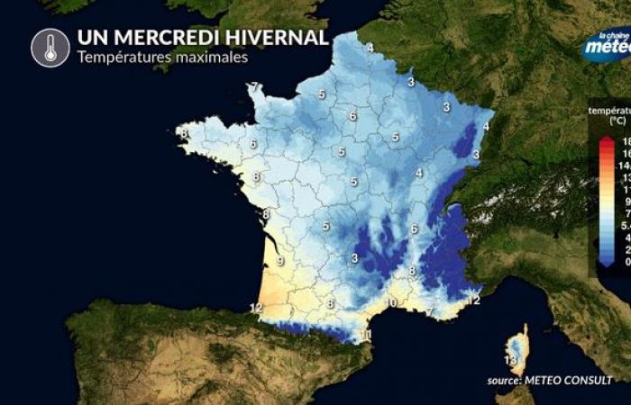 La météo de la semaine : le détail quotidien de l’agitation